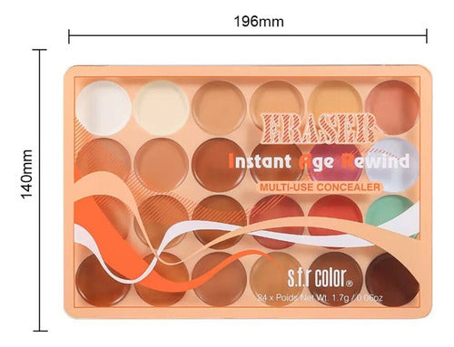 SFR Instant Age Rewind Concealer & Corrector Palette