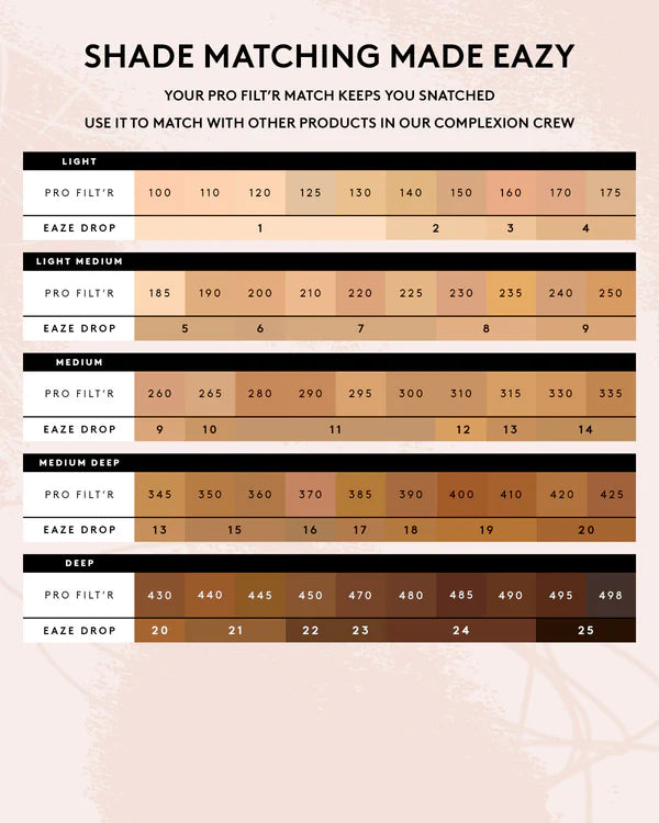 FENTI BEAUTY Pro Filt’r Soft Matte Longwear Foundation (Imported)