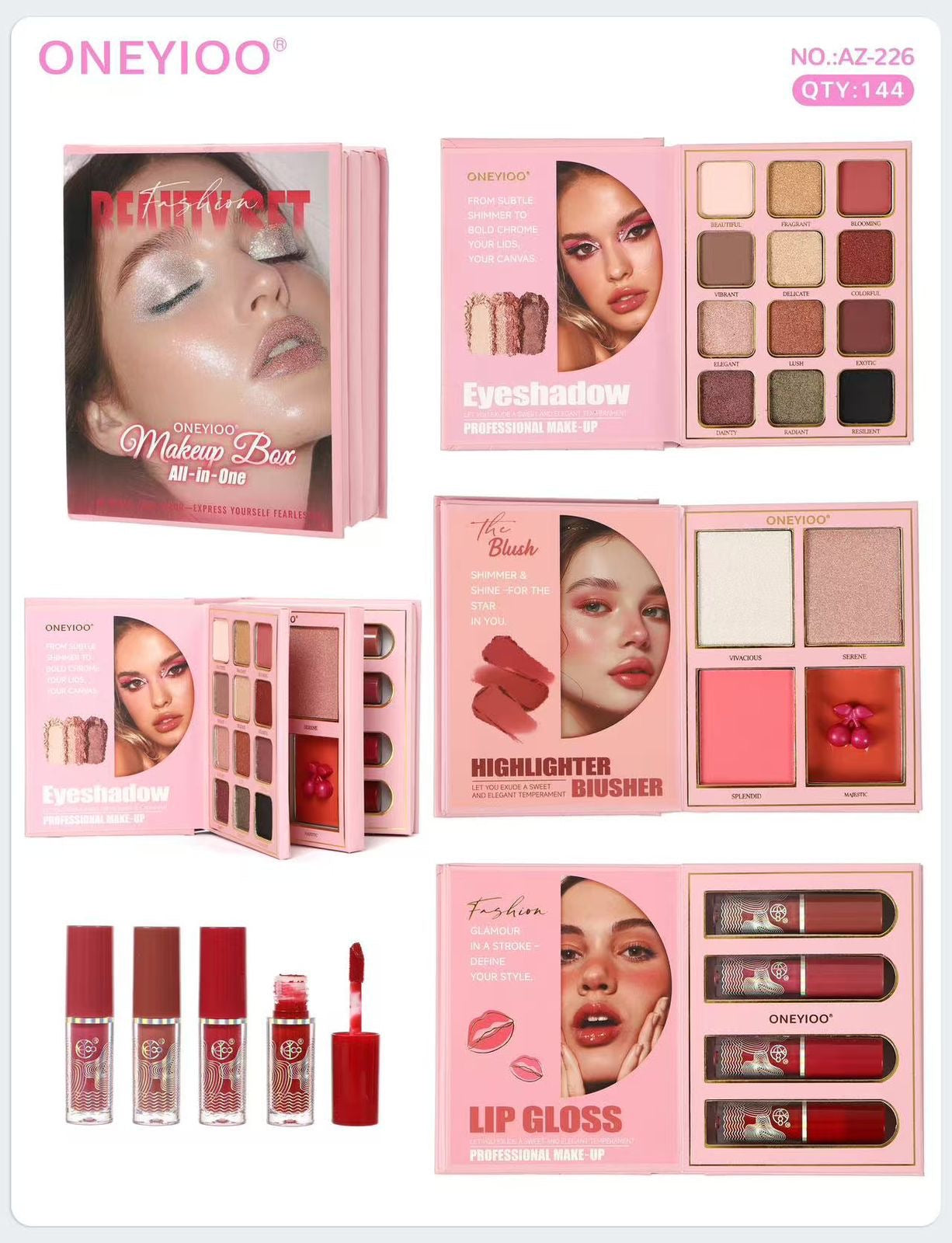 Viral All in One Makeup Book (B)