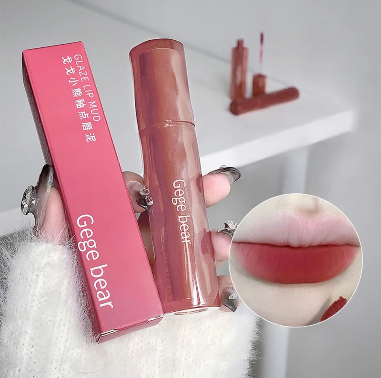 Korean Mousse Matte Lipstick ( Random )