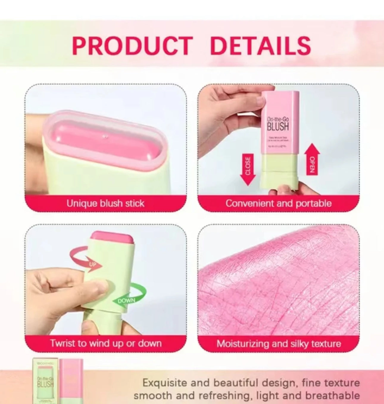Viral Stick Blusher (PIXI Dupe)