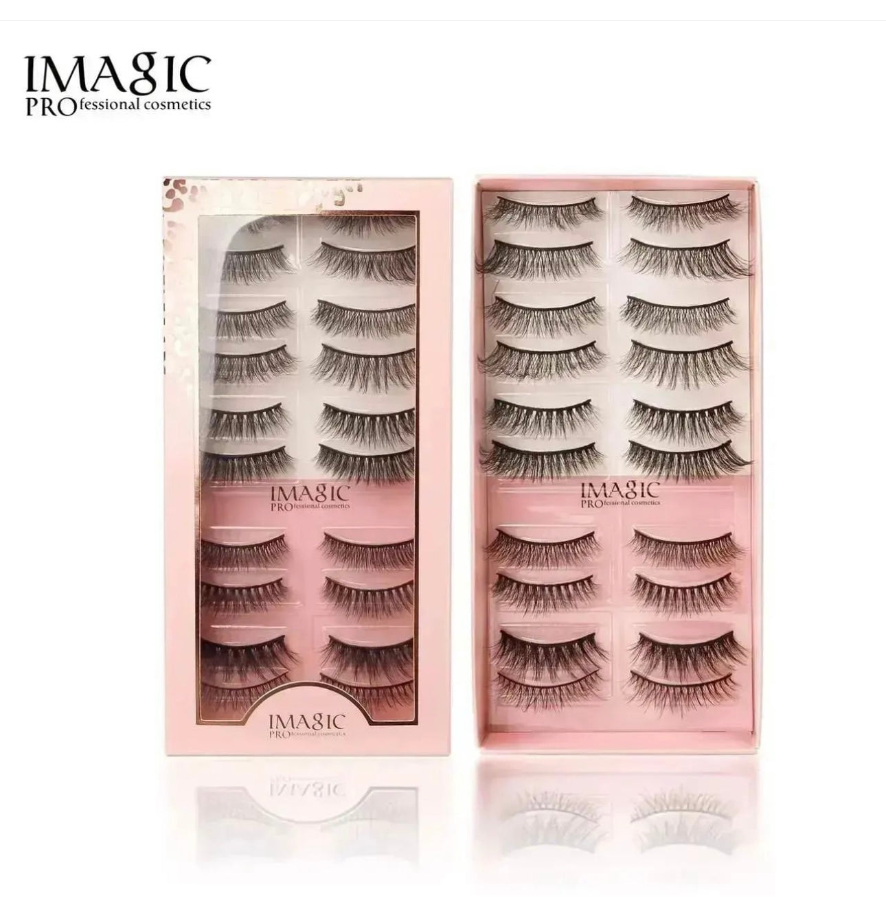 IMAGIC Professional Eyelashes Set of 10