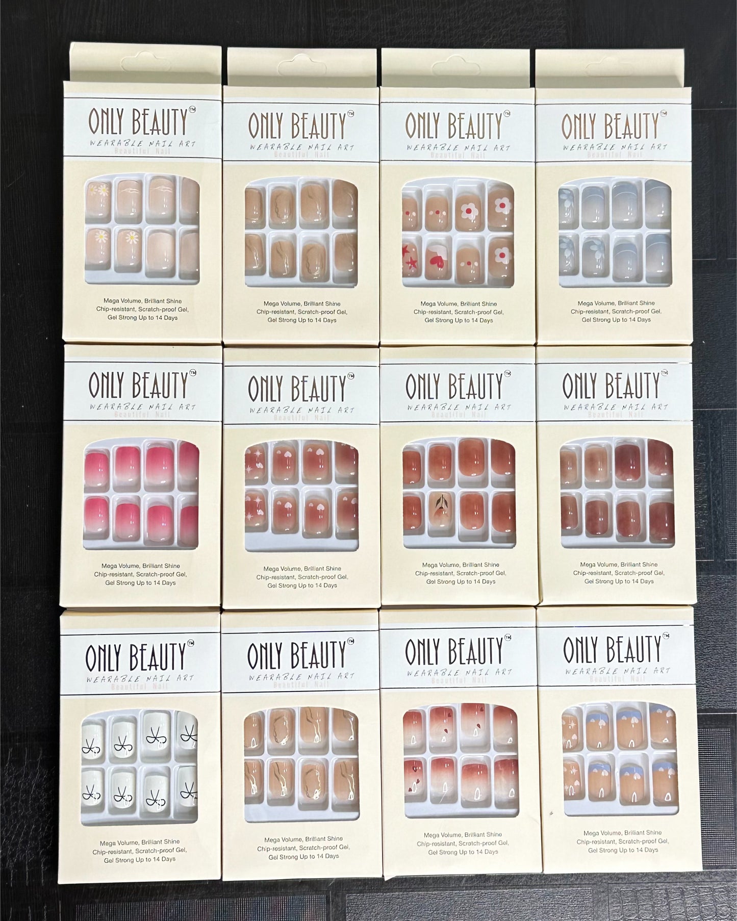 Korean Short Nails ( No design choice )