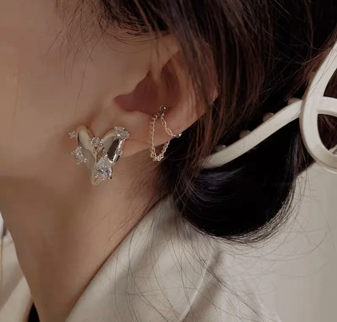 Emma Heart Earrings
