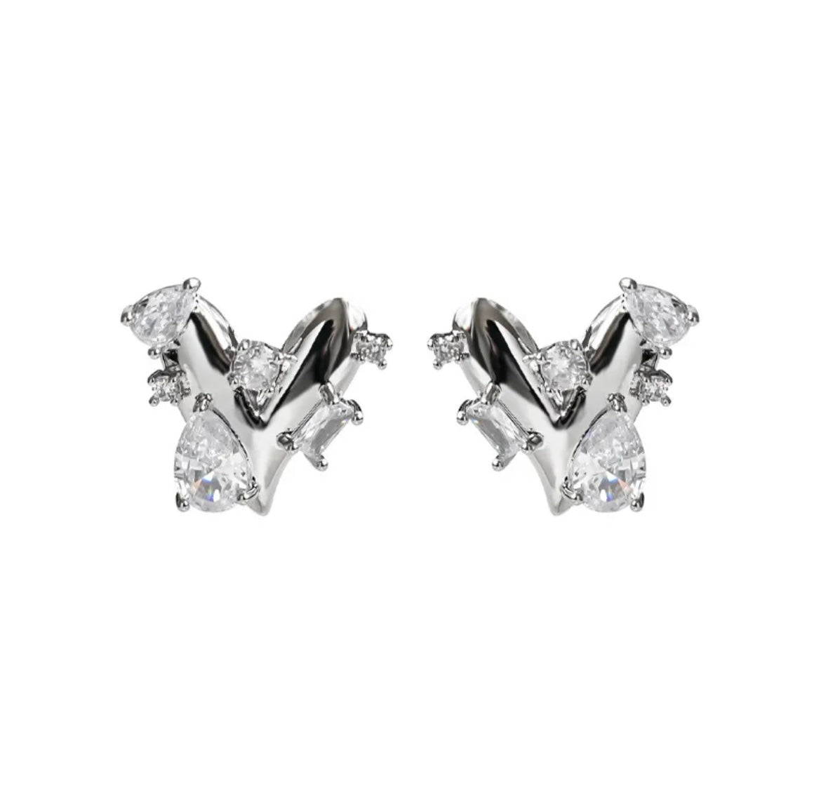 Emma Heart Earrings