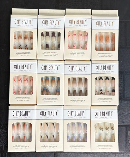 Korean Nails ( No design choice )