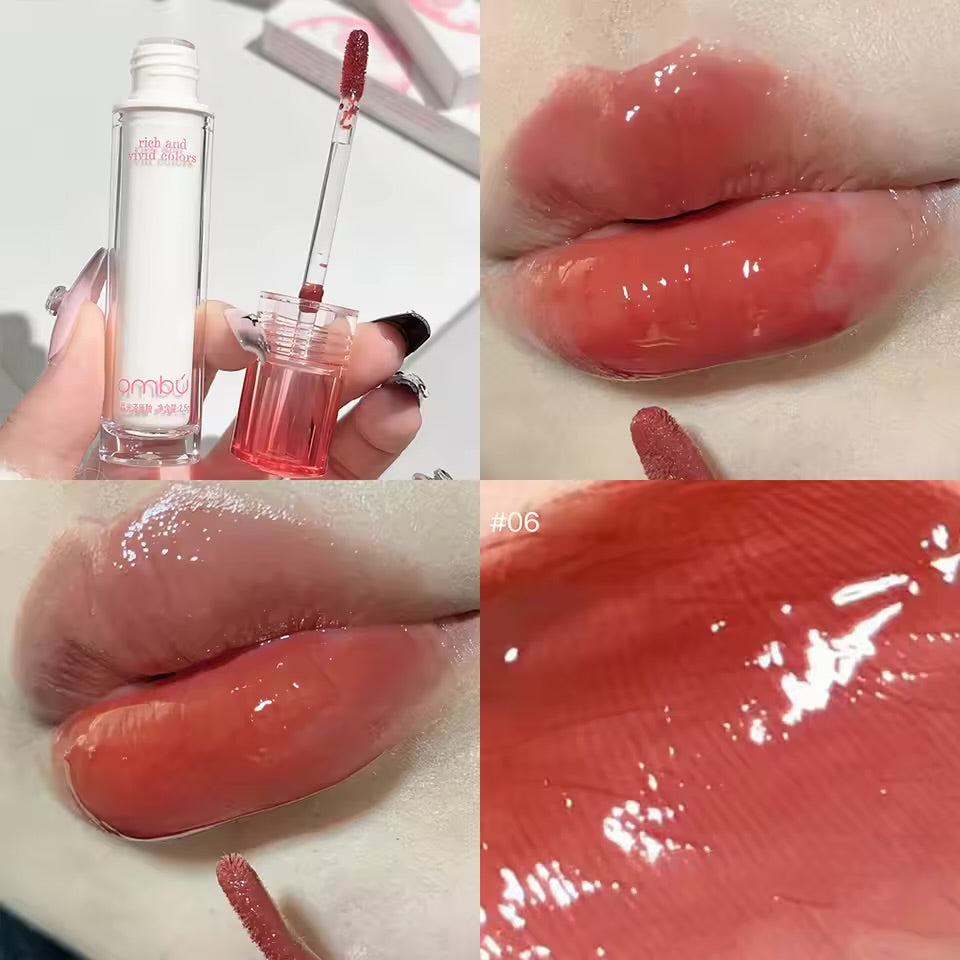 Crazy Girl Bold Lip Gloss | Rich & Vivid Color | High Pigment Glossy Finish | Long-Lasting Hydrating Lip Gloss for Party & Everyday Makeup