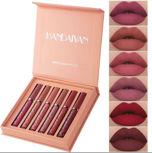 Handaiyan Matte Lipstick Set of 6