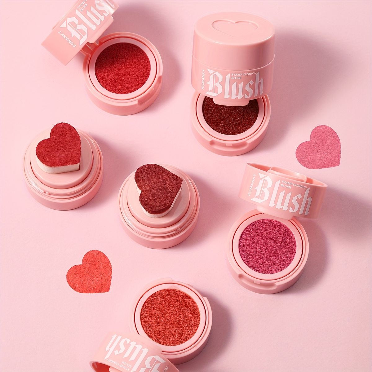 Heart Stamp Korean Blush