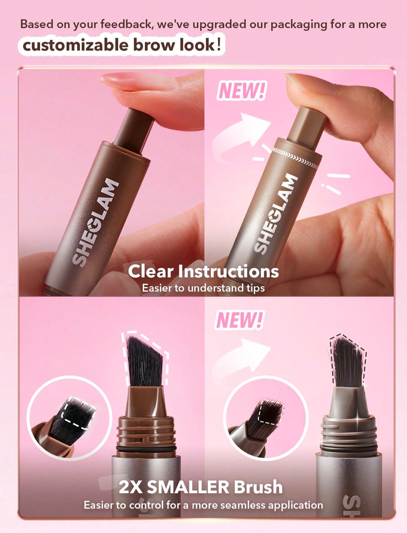 SHEGLAM Brow-Fection Angled Brow & Dip Espresso