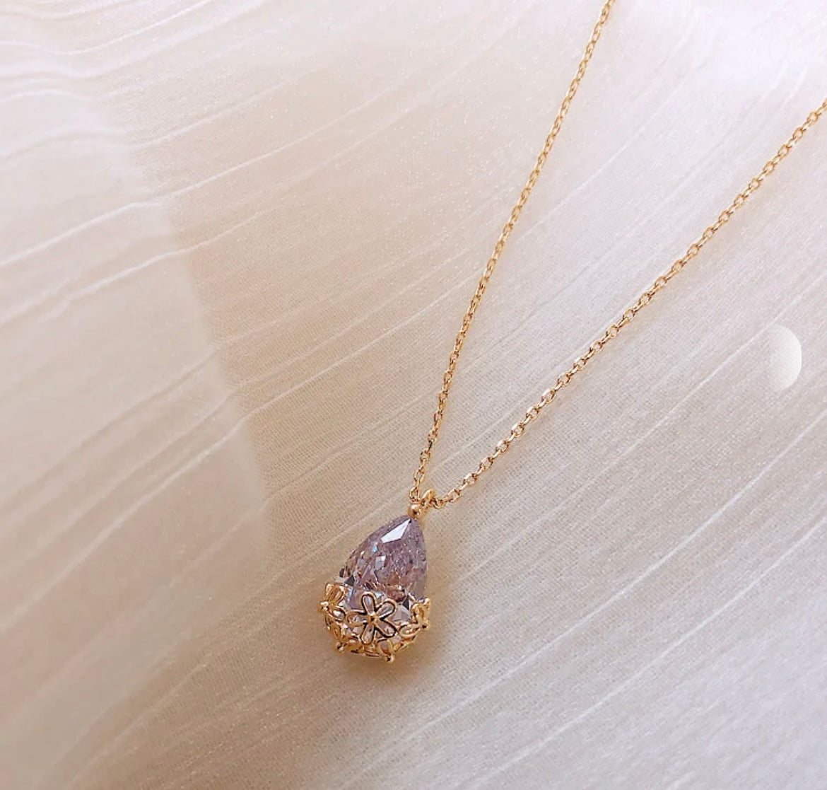 Drop Crystal Pendant