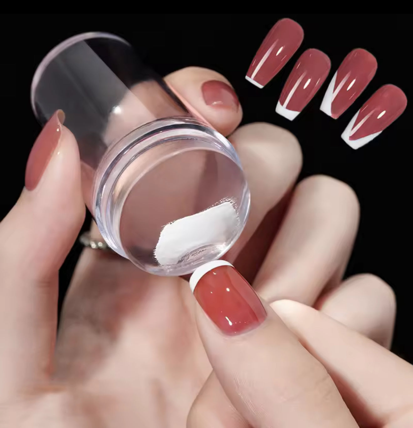 French Nail Stamp