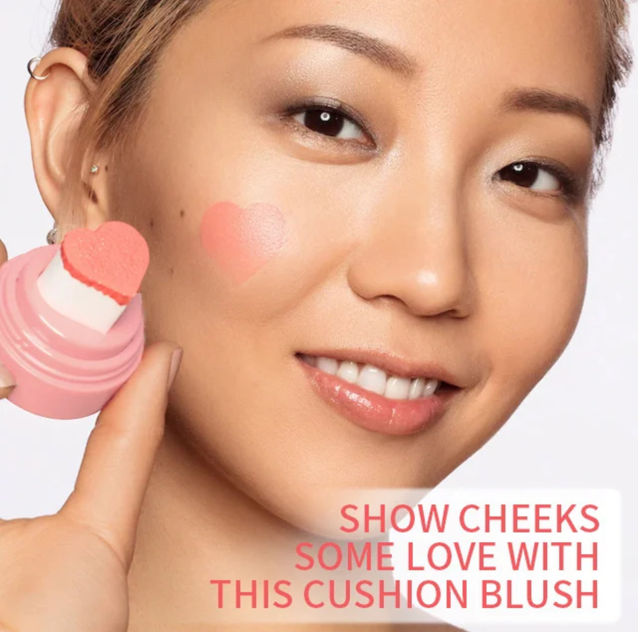 Heart Stamp Korean Blush
