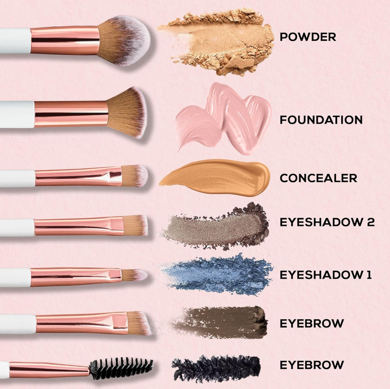 Renee Professional Makeup Brushes (All in 1)