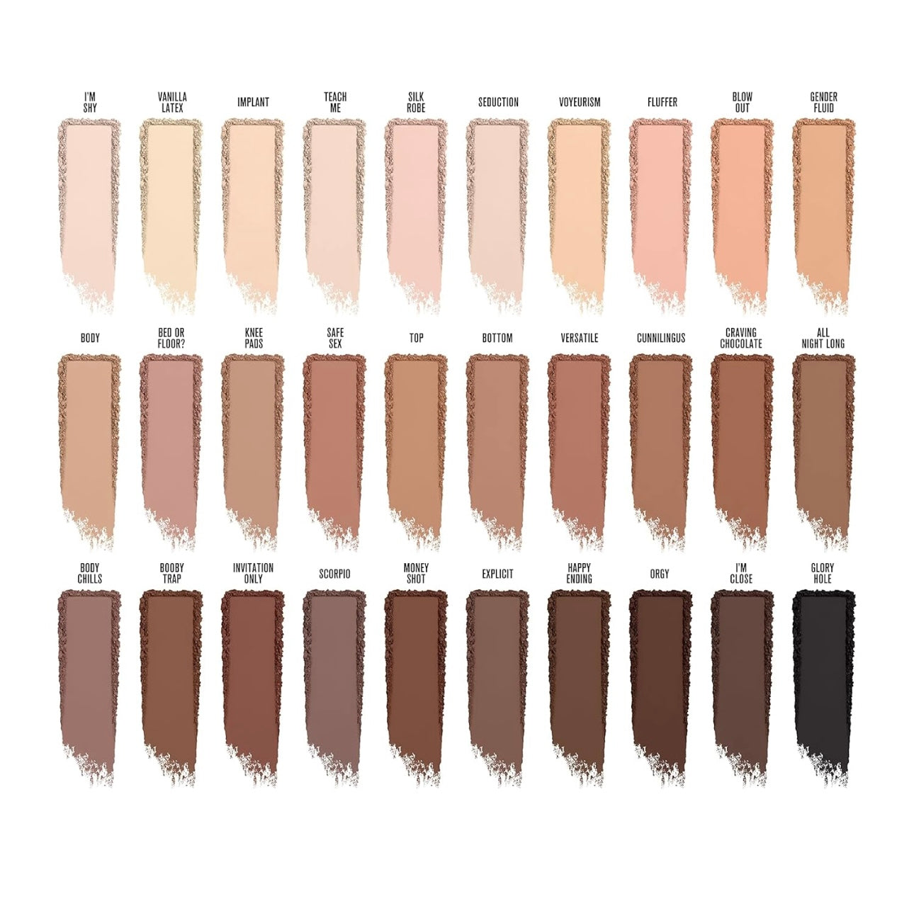 JEFFREE STAR COSMETICS Orgy Vegan Matte Eyeshadow Palette