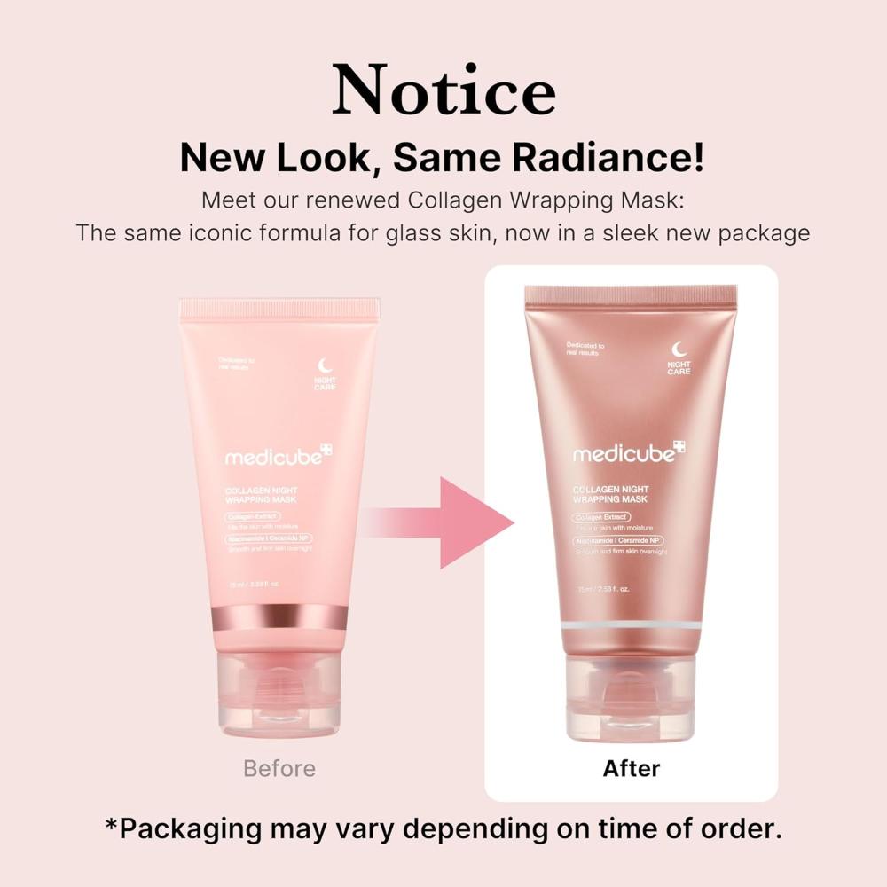 Medicube Collagen Overnight Wrapping Peel Off Facial Mask 75 mL