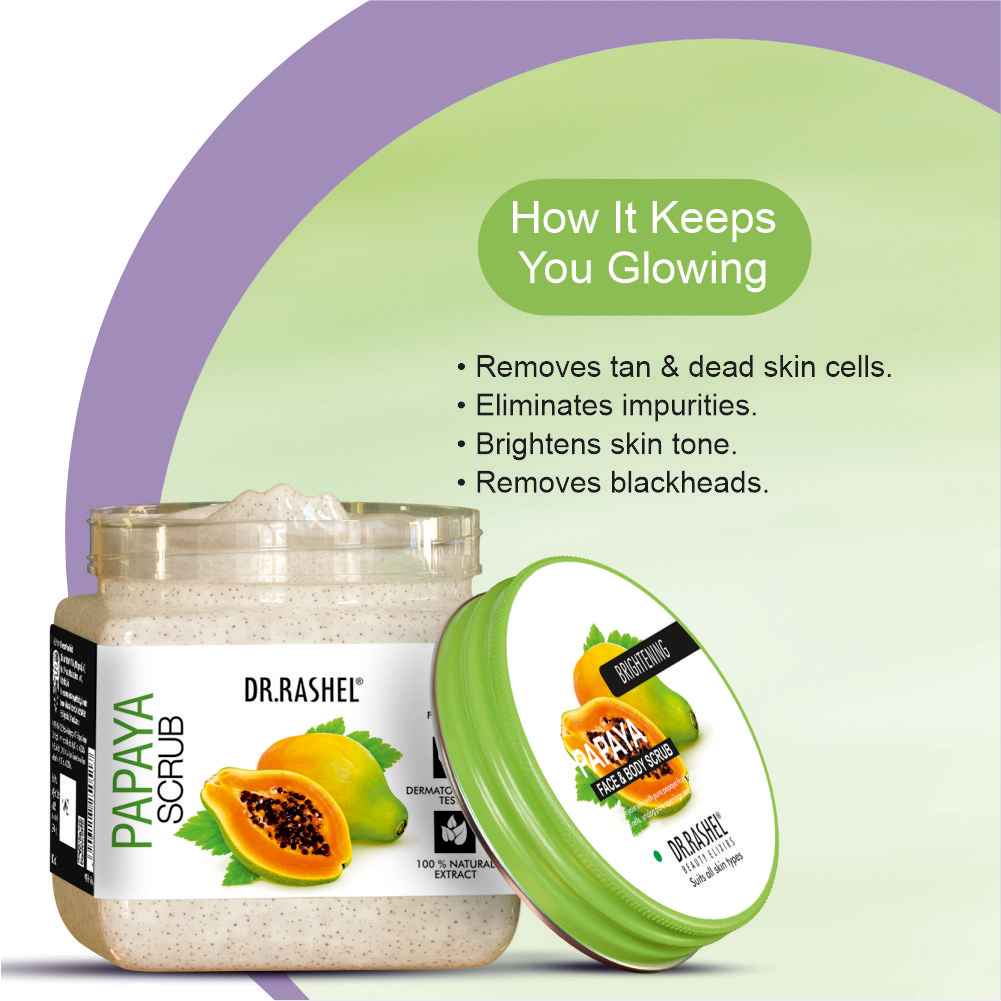 Dr Rashel Papaya Scrub