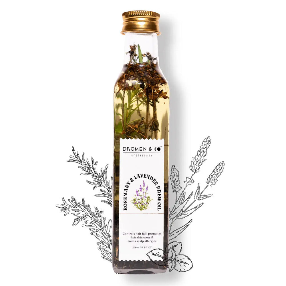 DROMEN & CO ROSEMARY & LAVENDER BREW OIL