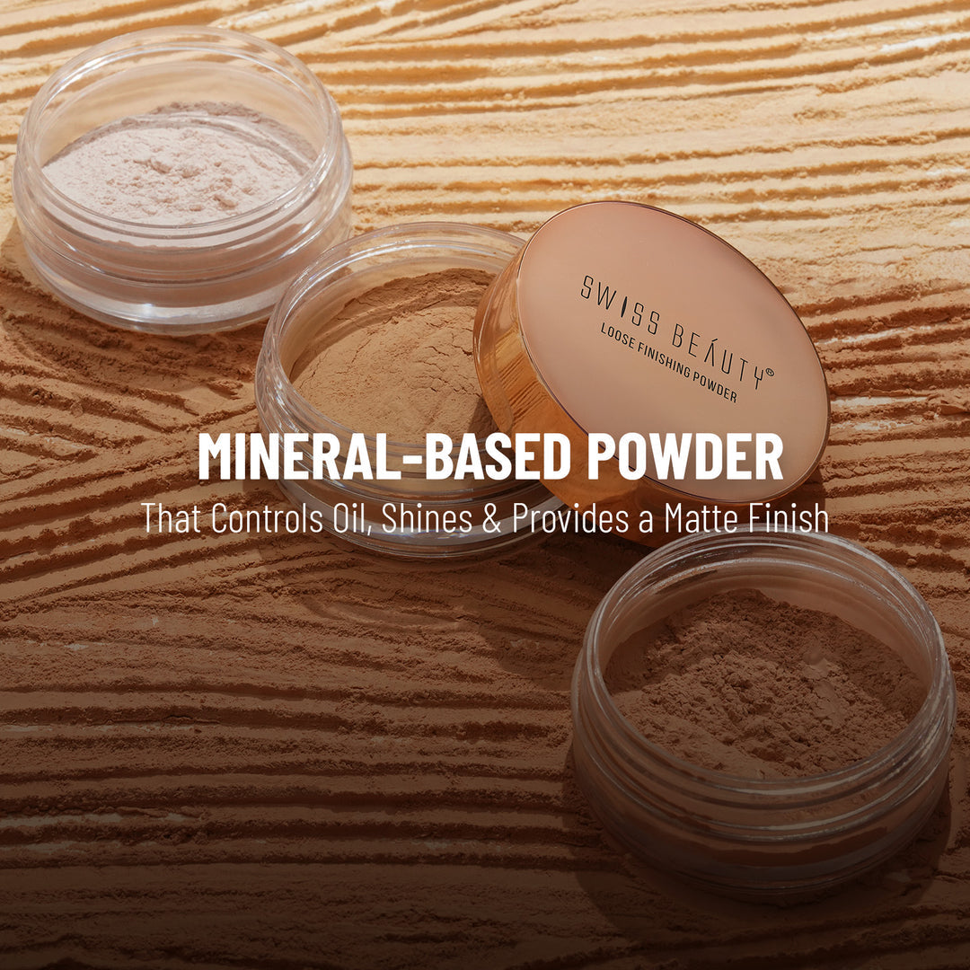 SWISS BEAUTY ULTRA FINE MATTE LOOSE FINISH POWDER