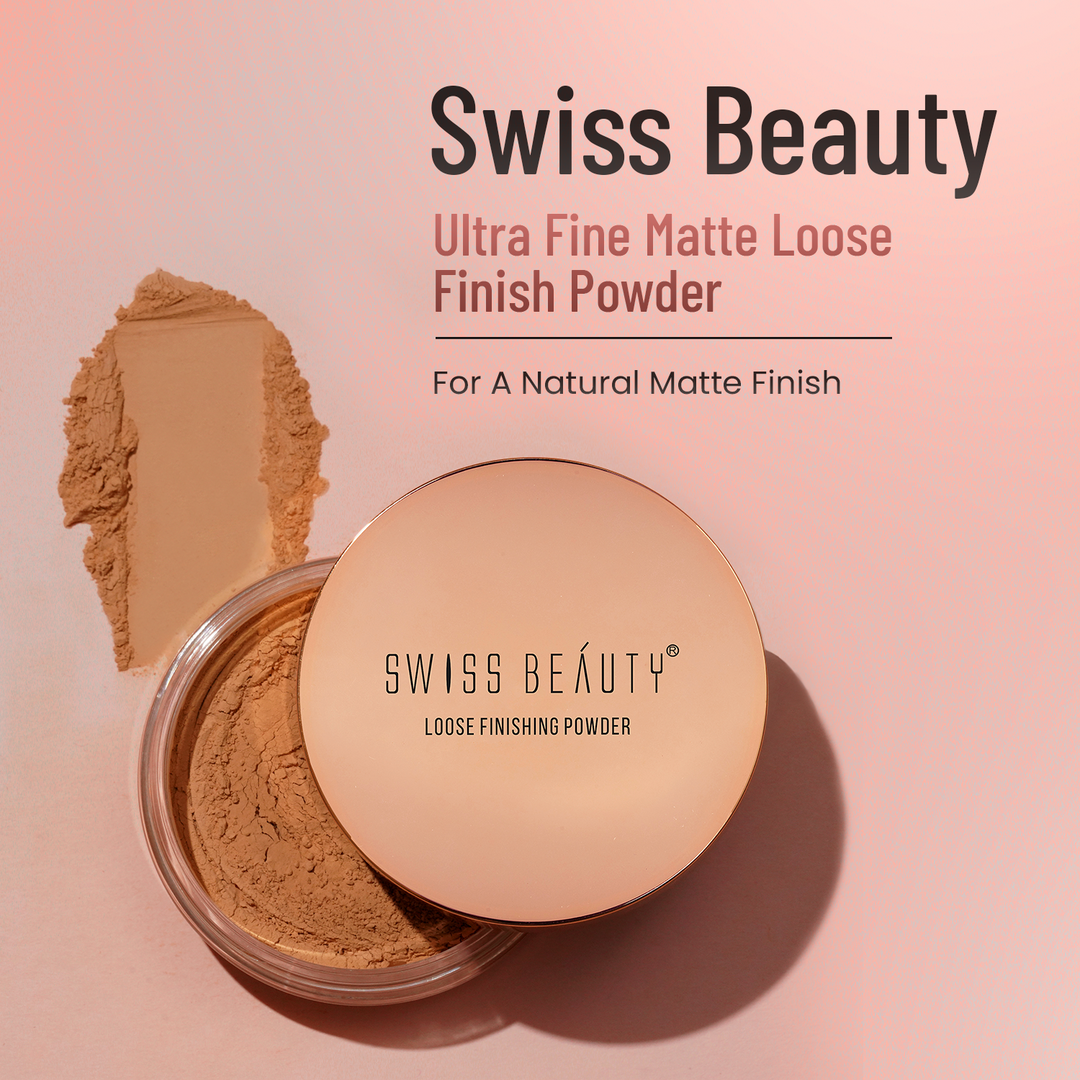 SWISS BEAUTY ULTRA FINE MATTE LOOSE FINISH POWDER