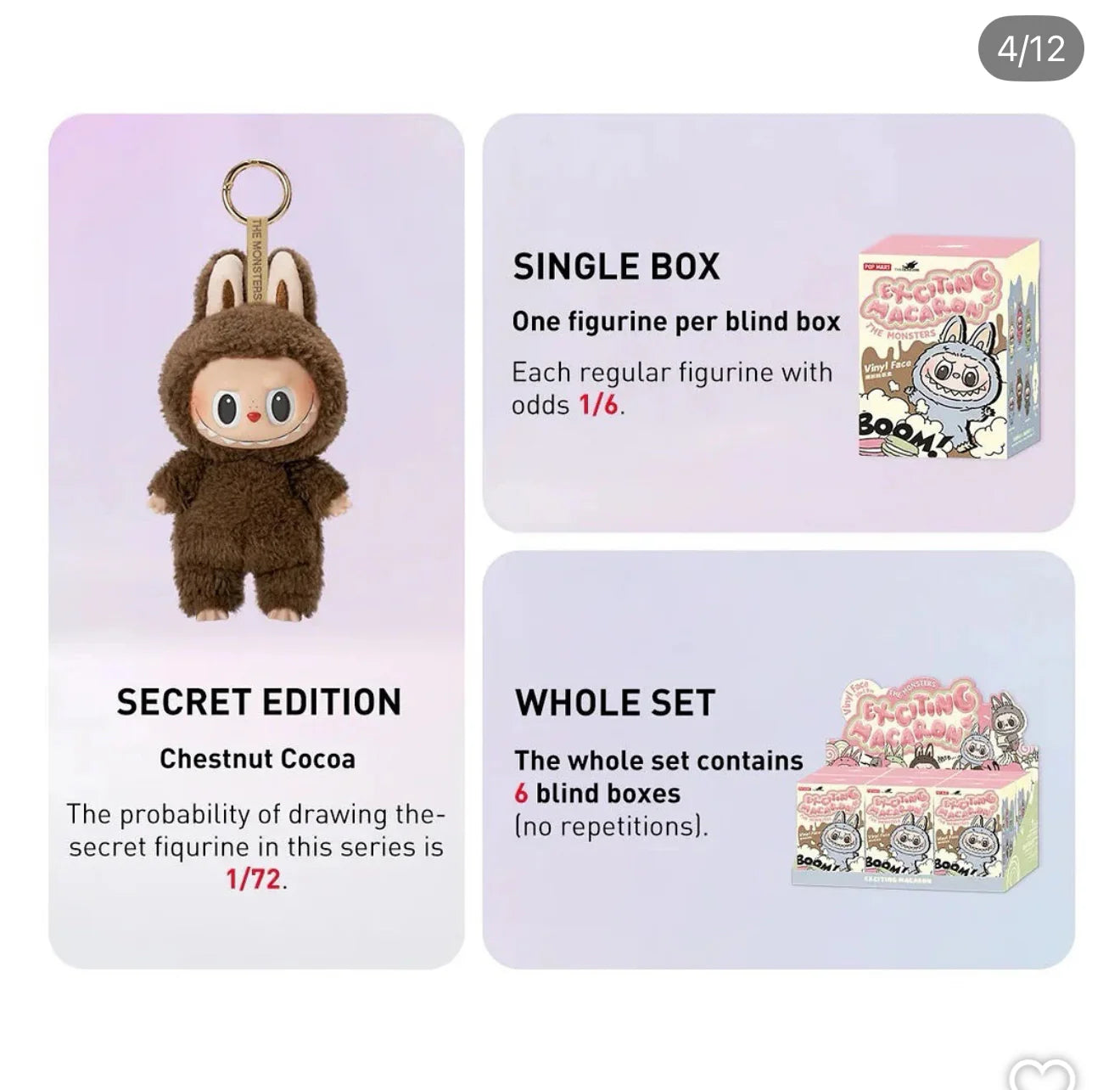 LABUBU “Exciting Macaron” Bunny Edition – Vinyl Face Plush Collectibles (Blind Box Series)