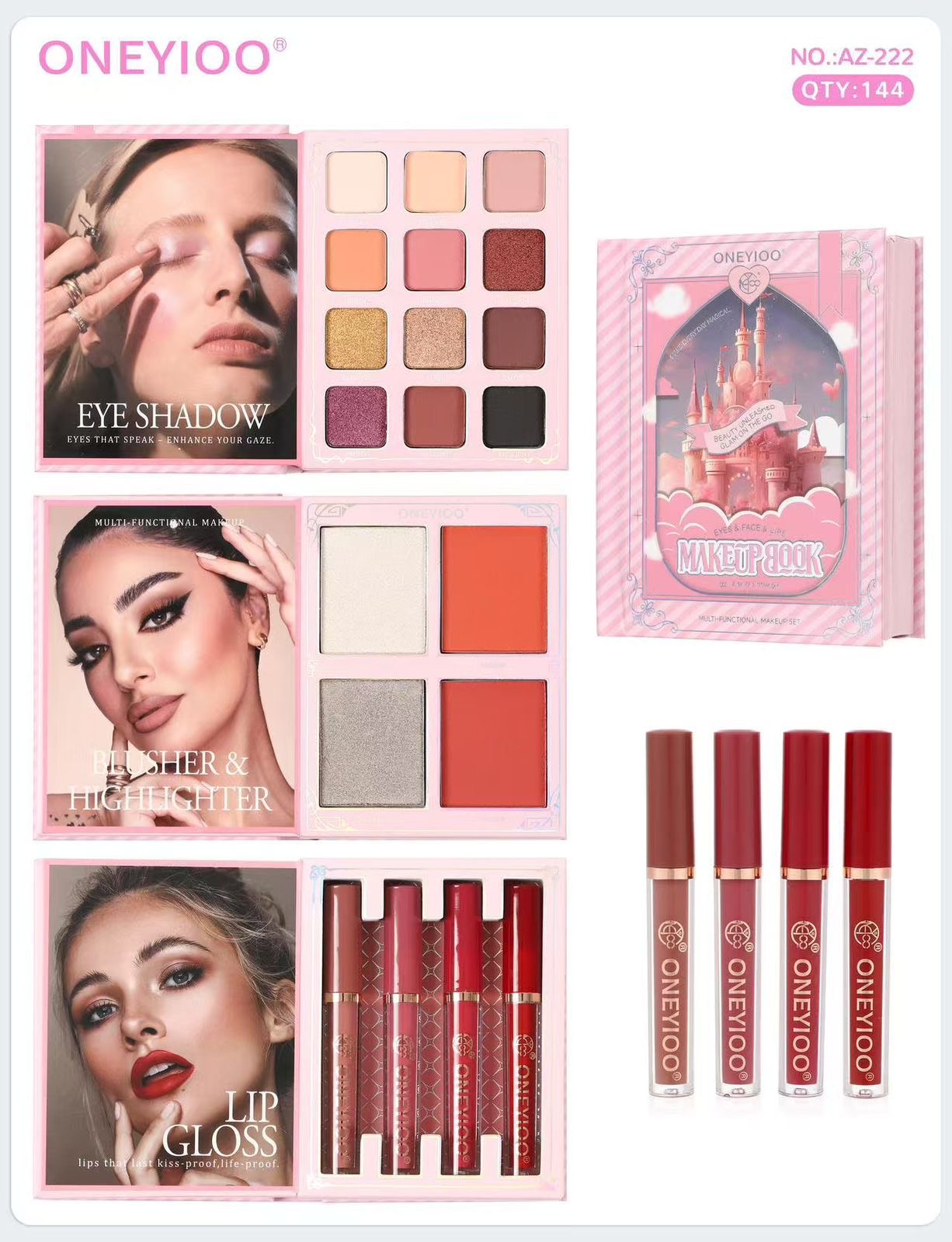Viral All In One Makeup Book (A)