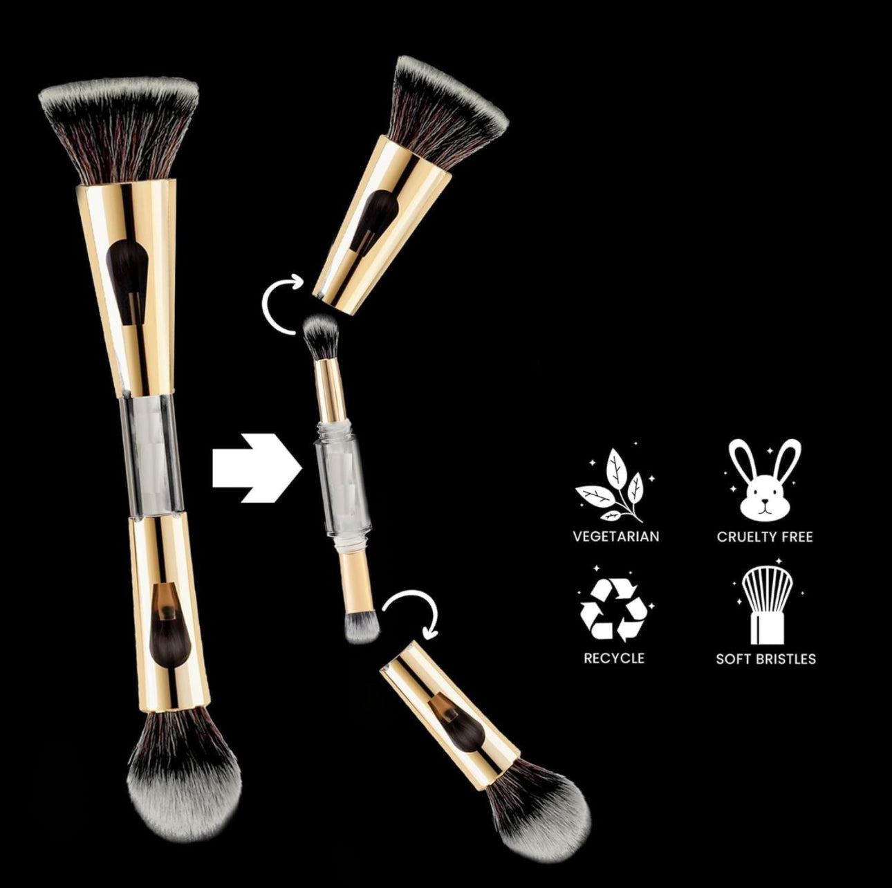 4in1 Makeup Brush