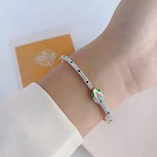 Snake Emerald Bracelet (FLAT 50% OFF RIGHT NOW)