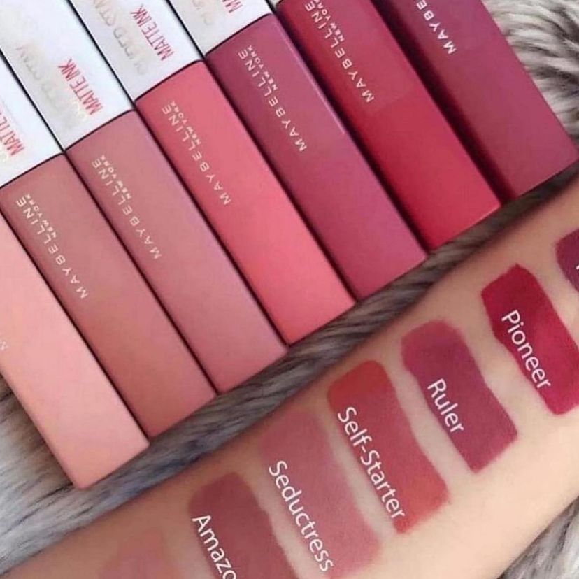 Maybelline Superstay Matte Ink Lipstick Set Of 12