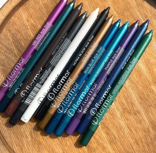 Flormor Colour Eyeliners ( Set of 12 )