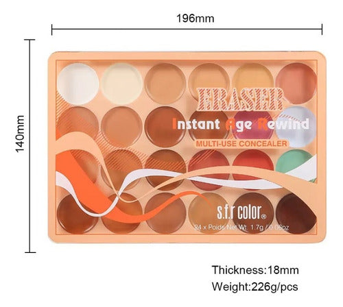 SFR Instant Age Rewind Concealer & Corrector Palette
