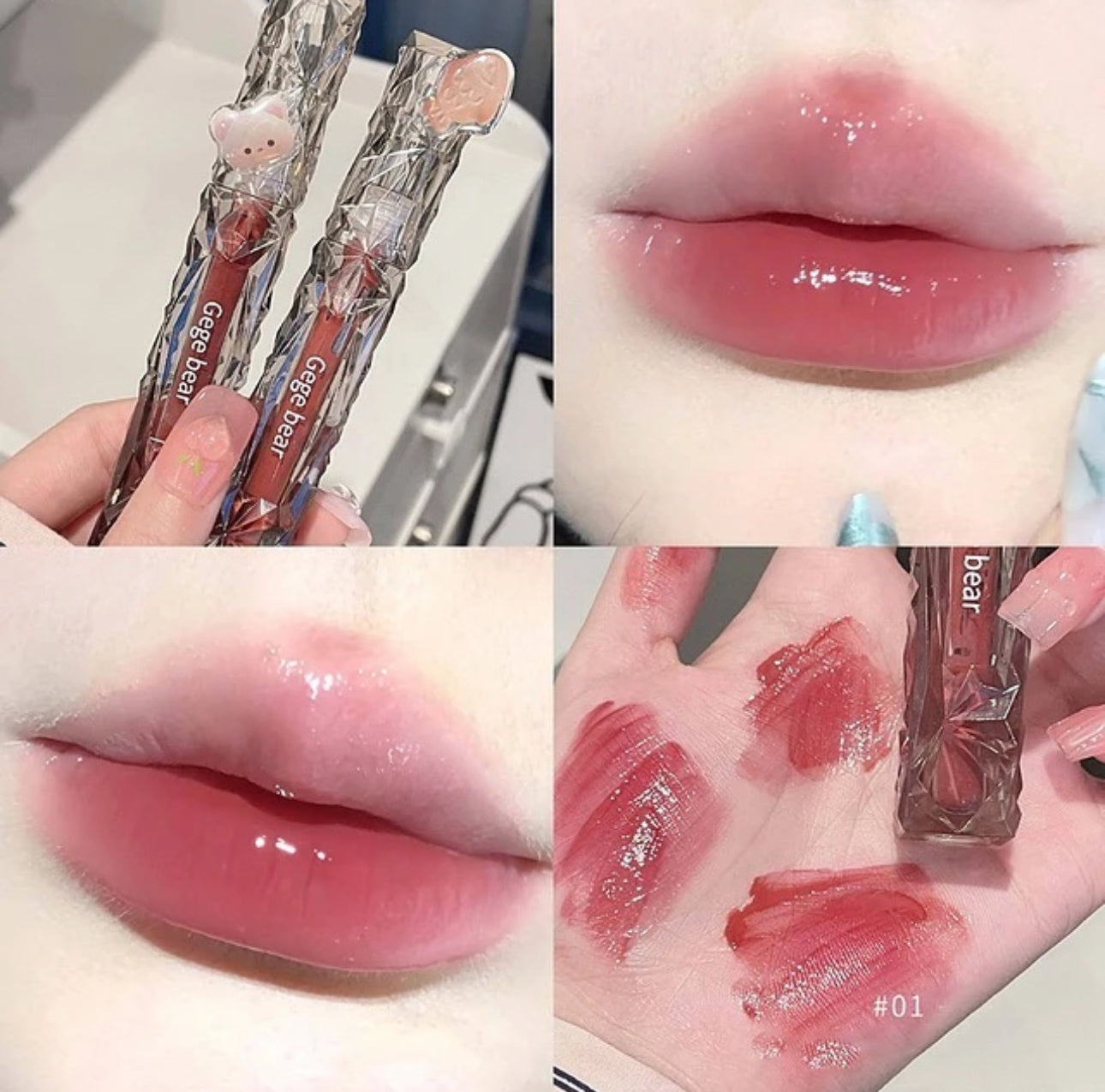 Diamond Gloss + Lipstick Set