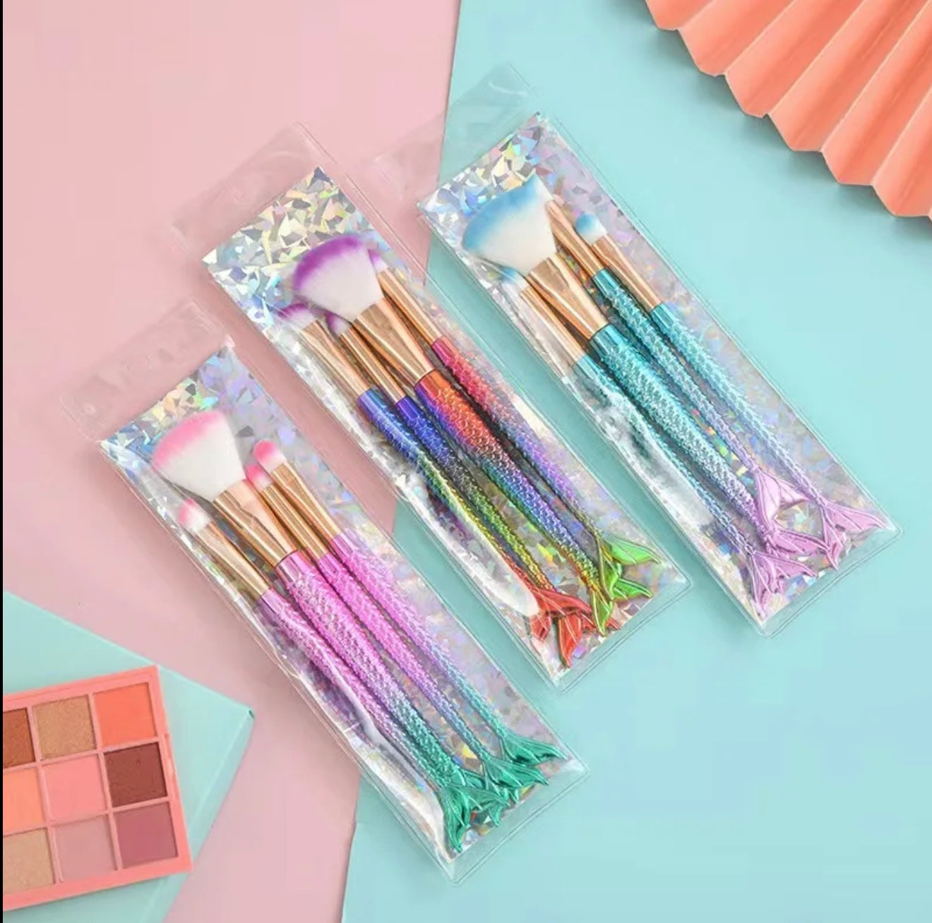 Mermaid Brush Set of 4 (LAST MINUTE DEAL)