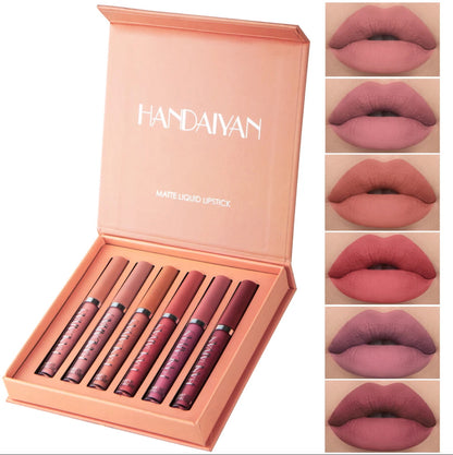 Handaiyan Matte Lipstick Set of 6