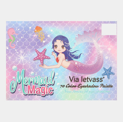 Mermaid Magic 70 Colour Eyeshadow Palette