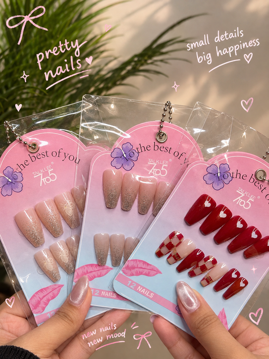 Pretty Temporary Nails Set (Any One)
