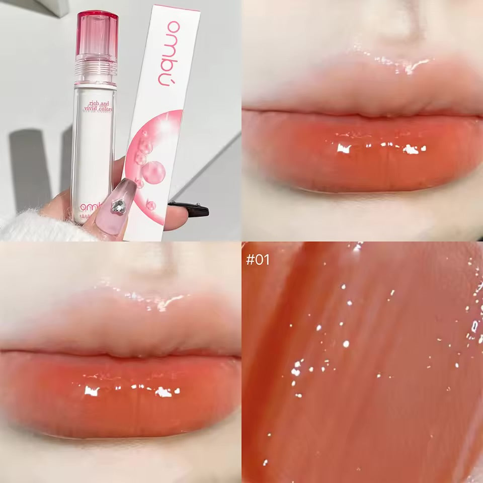 Crazy Girl Bold Lip Gloss | Rich & Vivid Color | High Pigment Glossy Finish | Long-Lasting Hydrating Lip Gloss for Party & Everyday Makeup