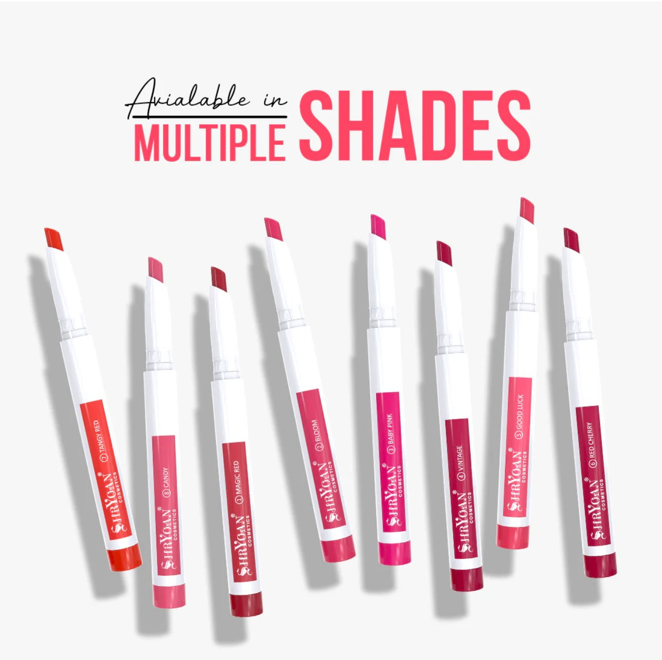 Shryoan Non Transfer Lip Crayons