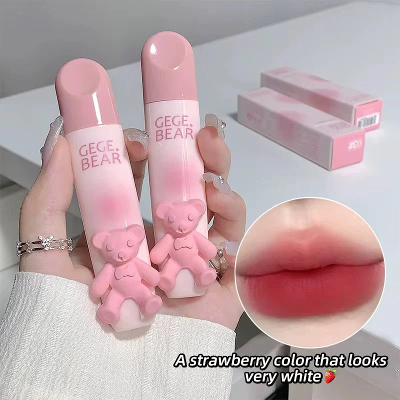 Gegebear Teddy Matte Mud Lip Glaze