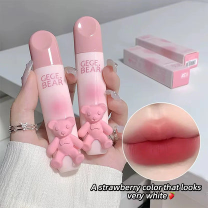 Gegebear Teddy Matte Mud Lip Glaze
