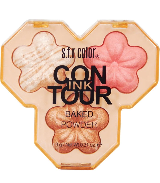 SFR Con-Tour Multi Purpose Palette (Highlighter/Blush/Bronze)