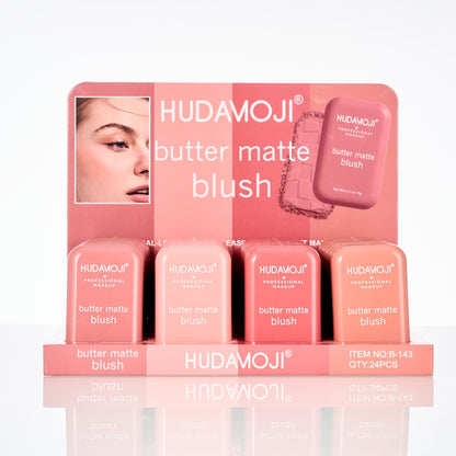 Hudamoji Butter Matte Blush(Random Shade)