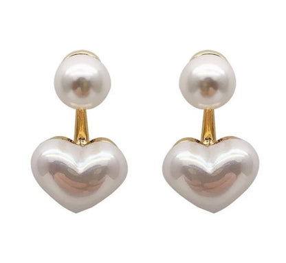 Heart Drop Earrings