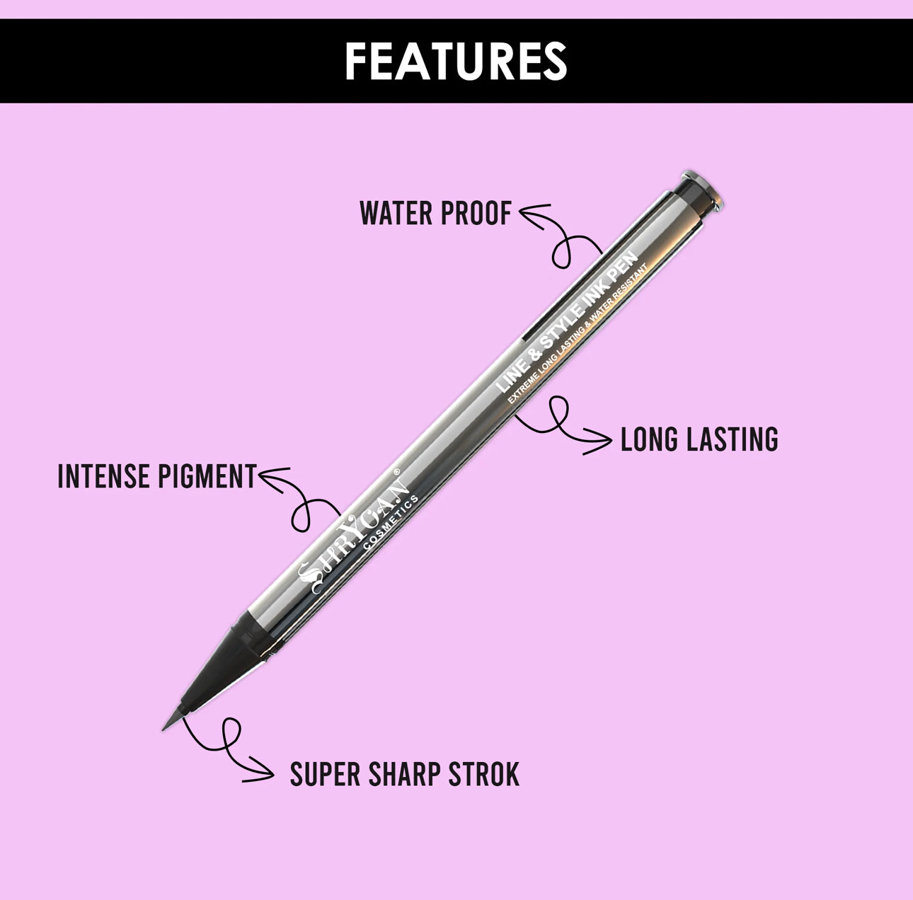 Shryoan Long Lasting Eyeliner