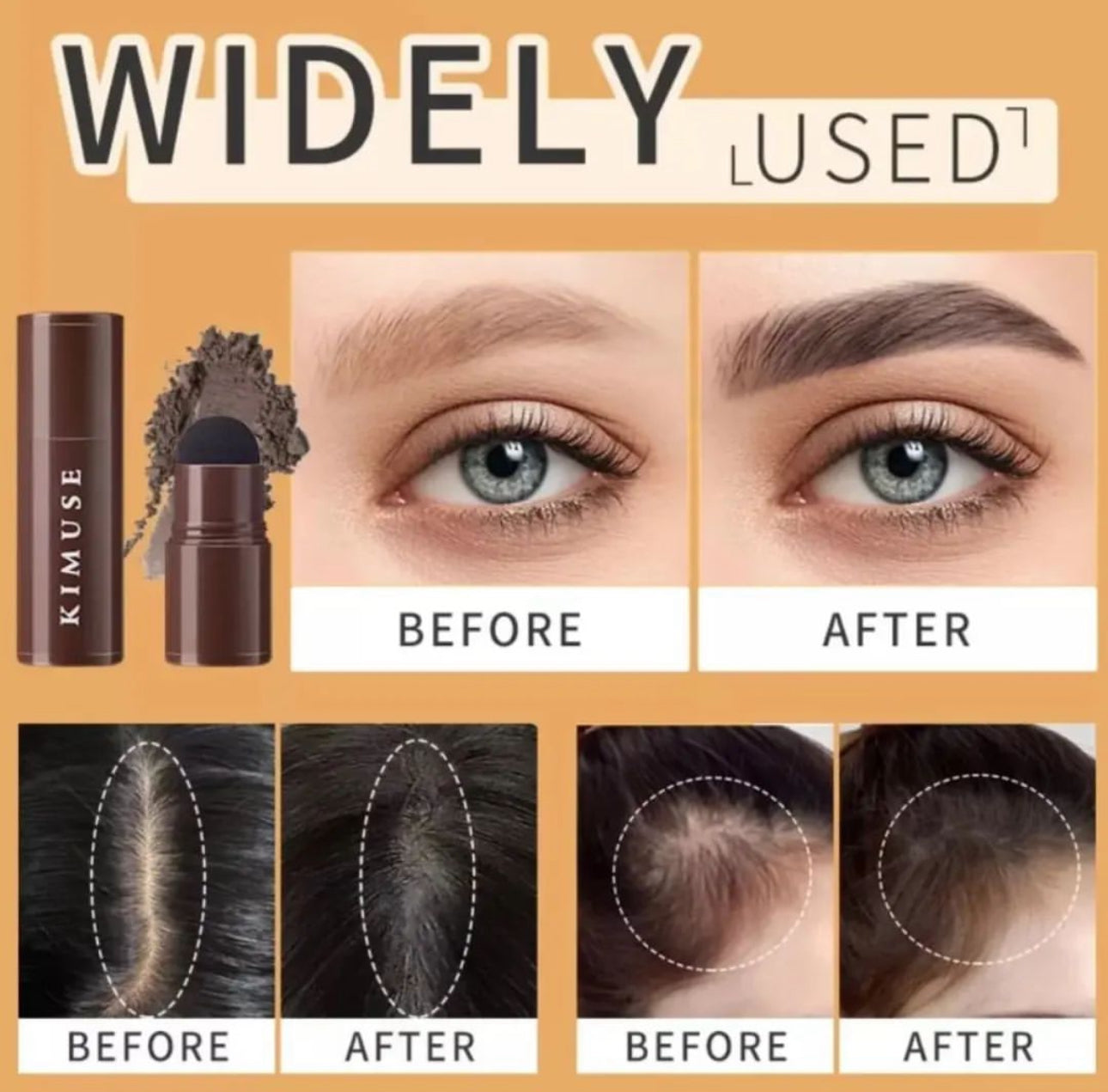 Hairline + Eyebrow Stamp