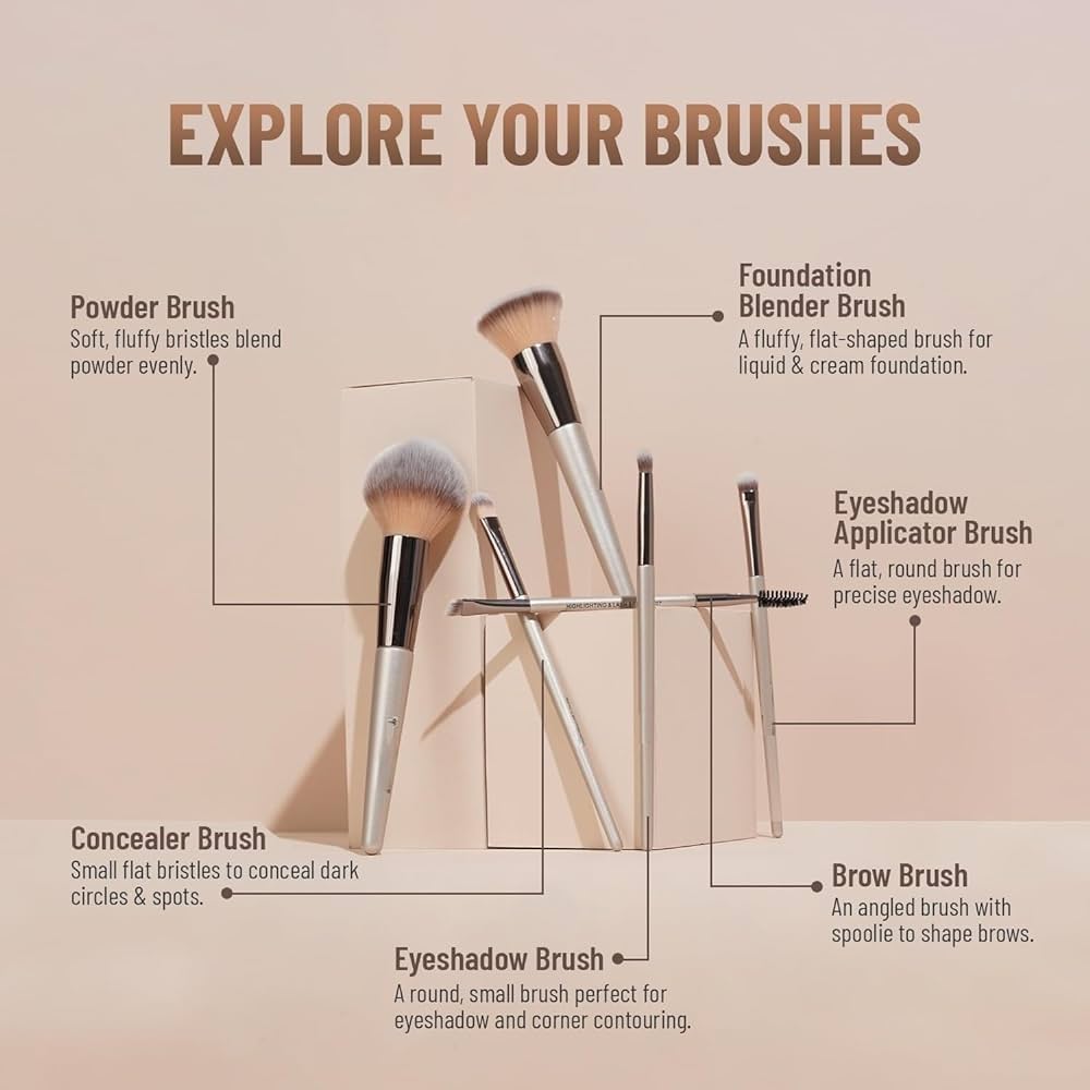 GLAM GAALA Professional Brush Set