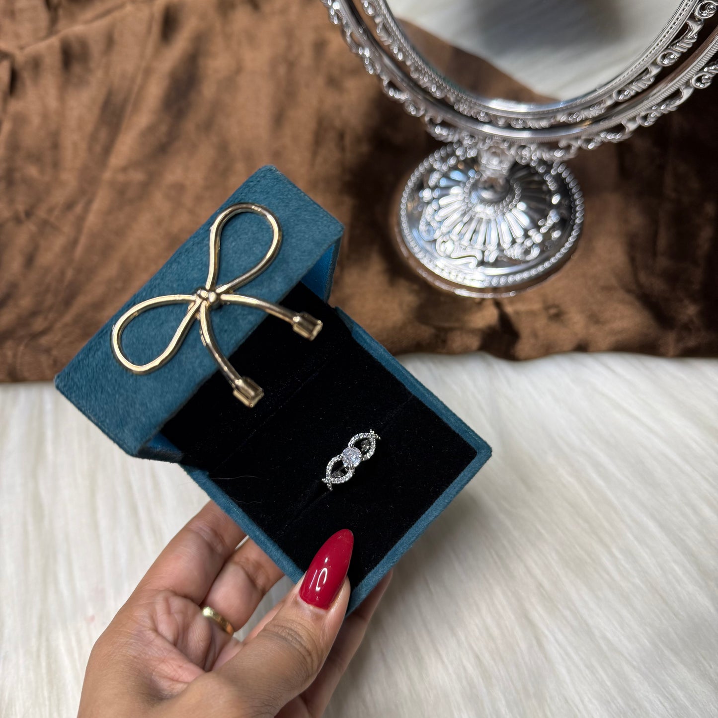 Crystal AD ring (Adjustable)