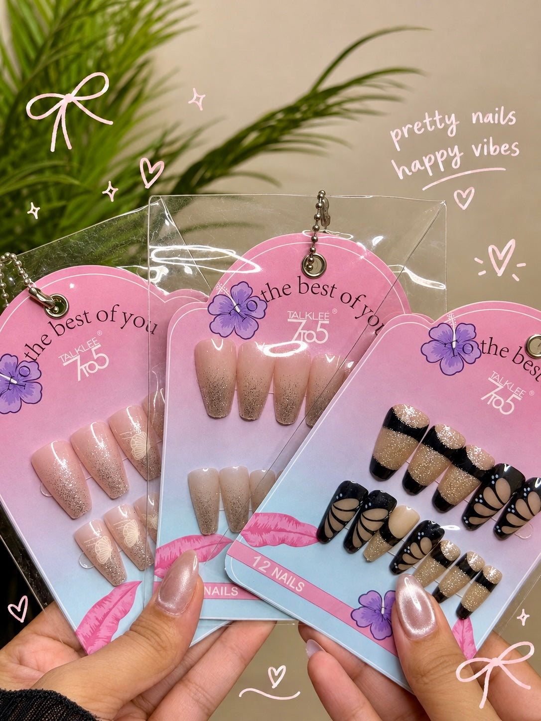 Pretty Temporary Nails Set (Any One)