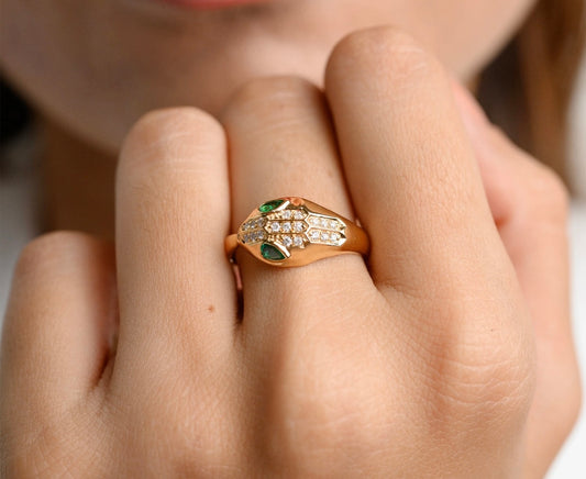 Premium Snake Ring 18K Gold Plated (Adjustable) (FLAT 50% OFF RIGHT NOW)