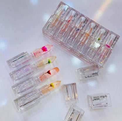 Dried Flower Jelly Lipbalm.